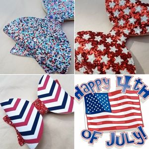 🎀 Fourth of July Independence Day Bow Bundle 🎀